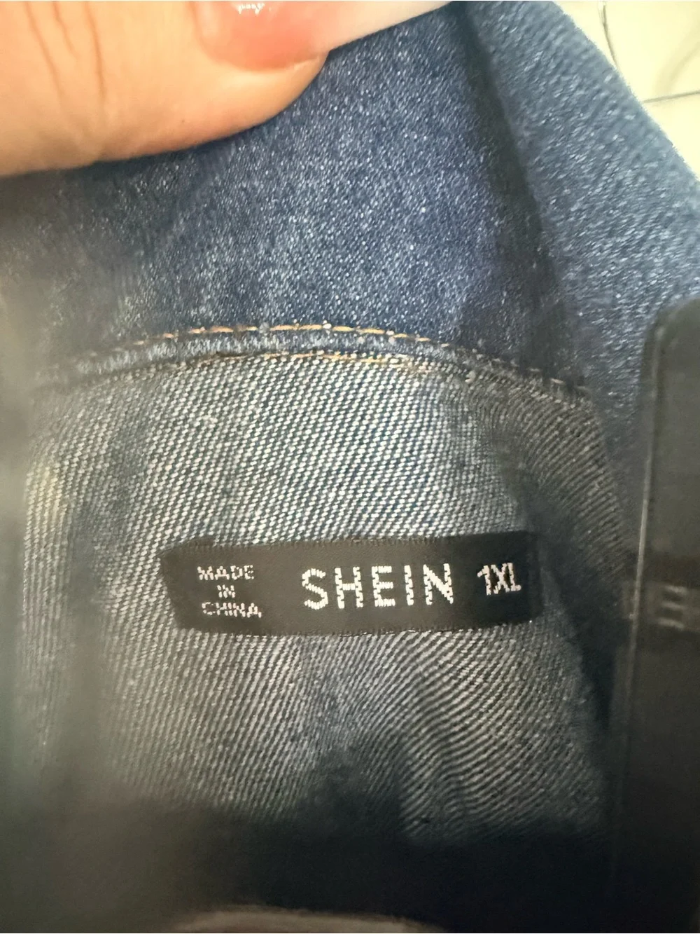 SHEIN Blue Denim Jacket - Casual Trucker Style